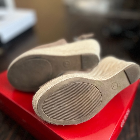 Cayla Microsuede Espadrille Wedge Pumps , Universal Thread - Picture 6 of 7